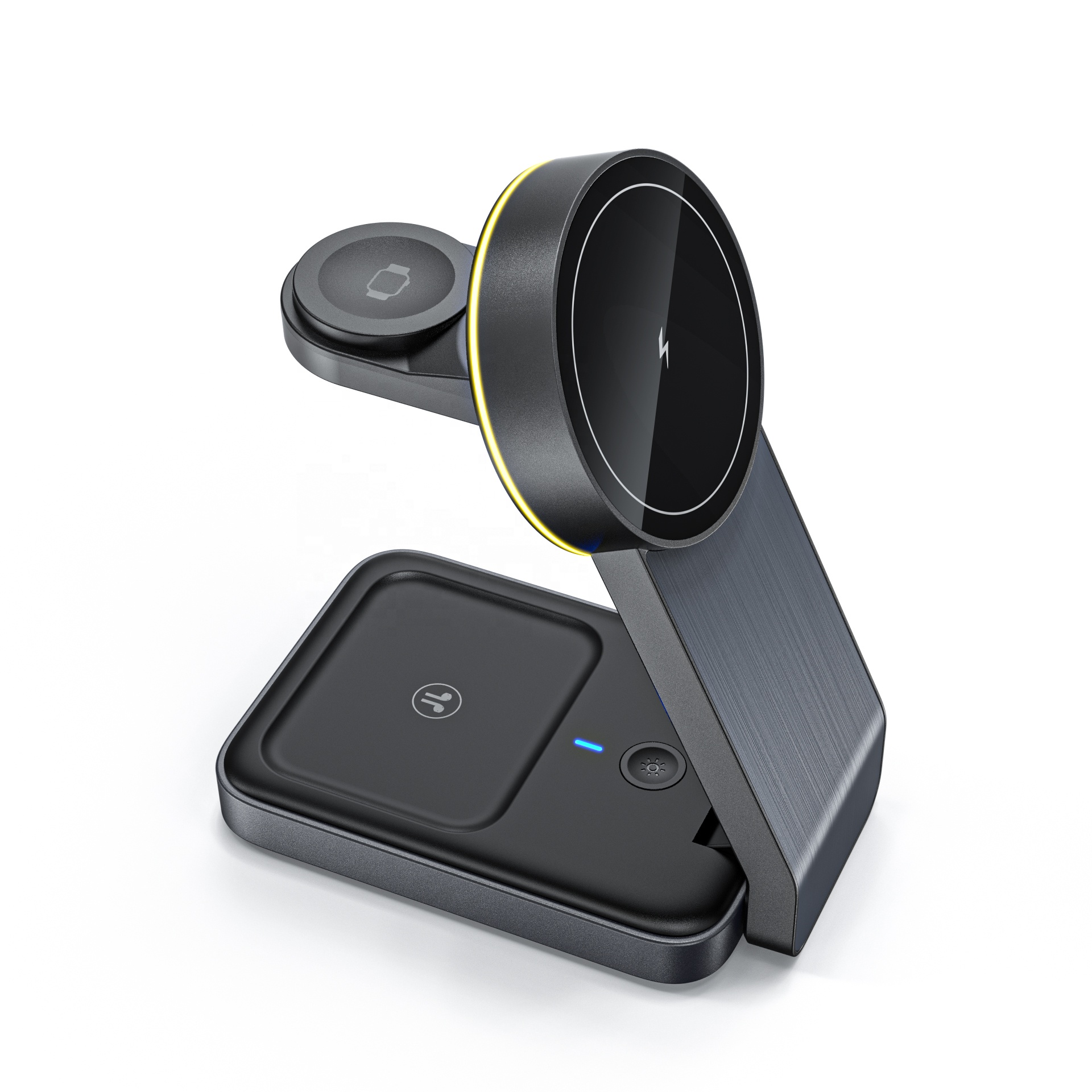 JEDI W79 15W Magnetic Wireless Charger Stand With 3 In 1 Phone Holder