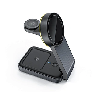 JEDI W79 15W Magnetic Wireless Charger Stand With 3 In 1 Phone Holder