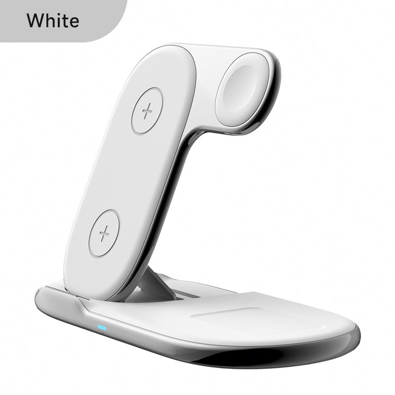Multifunction wireless charger With 15W Fast 3 In 1 Foldable Wireless Charger Stand