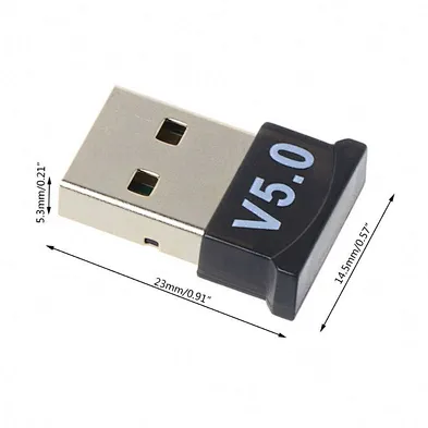 wireless 5.0 Receiver USB Wireless BT Adapter Dongle Transmitter for PC Computer Laptop Earphone Gamepad Printer Devices