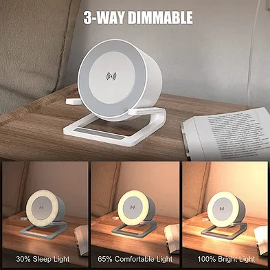 Speaker Light Stand With Phone Rgb Night Stereo Bt Qi 15W Fast Charge Multifunction High Quality Wireless Charger