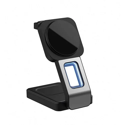 2024 new QI2 wireless charger Magnetic 15W Fast New 3 In 1 Foldable Wireless Charger With Light multifunction wireless charging
