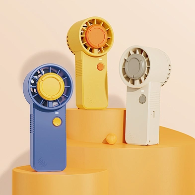 2024 new factory cute fan usb charger 3 wind speed Portable Fans Mini Handheld Cooling Fan mini