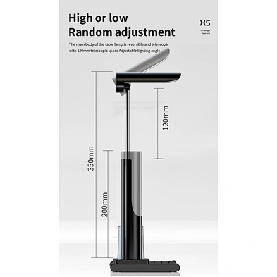 JEDI LED Desk Lamp Home Office 3 Color Modes Study Lamp  15W Wireless Charger with Pen Holder
