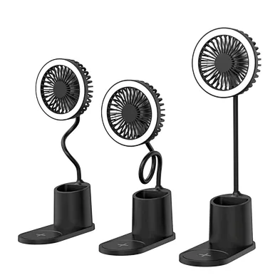2024 hot sale high quality multifunction fast charging 2 In 1 Cooling Wireless Charger With Fan