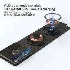 fast 15w portable foldable 3 in 1 wireless charger 20w magnetic char