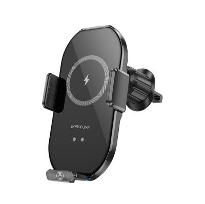 Air Vent Mount Electric Wireless Charging Car Holder Mobile Cell Phone Holder With Adapters Suitable For Most Cellphones
