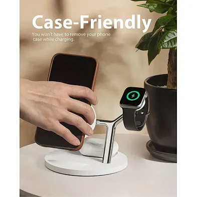 2024 high quality wireless charger 3 In 1Smart Magnetic Charging Dock Station Charger Stand For multifunction Wireless Charger