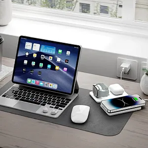 2023 new product qi wireless charging Multifunction 3 In 1 15W Qi Fast Charging High Quality Portable Wireless Charger