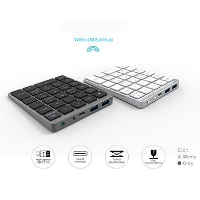 Wireless Numeric Keypad Usb multifunction