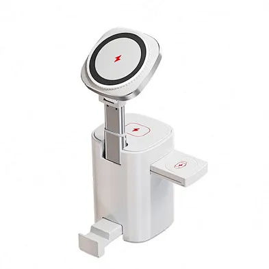 2024 new wireless charger  Phone Wireless 3 In 1  Charger Type-C Fast Charging Cube wireless charging