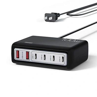6USB 100W Desktop Charger PD fast Charger for Tablet Phone PSP