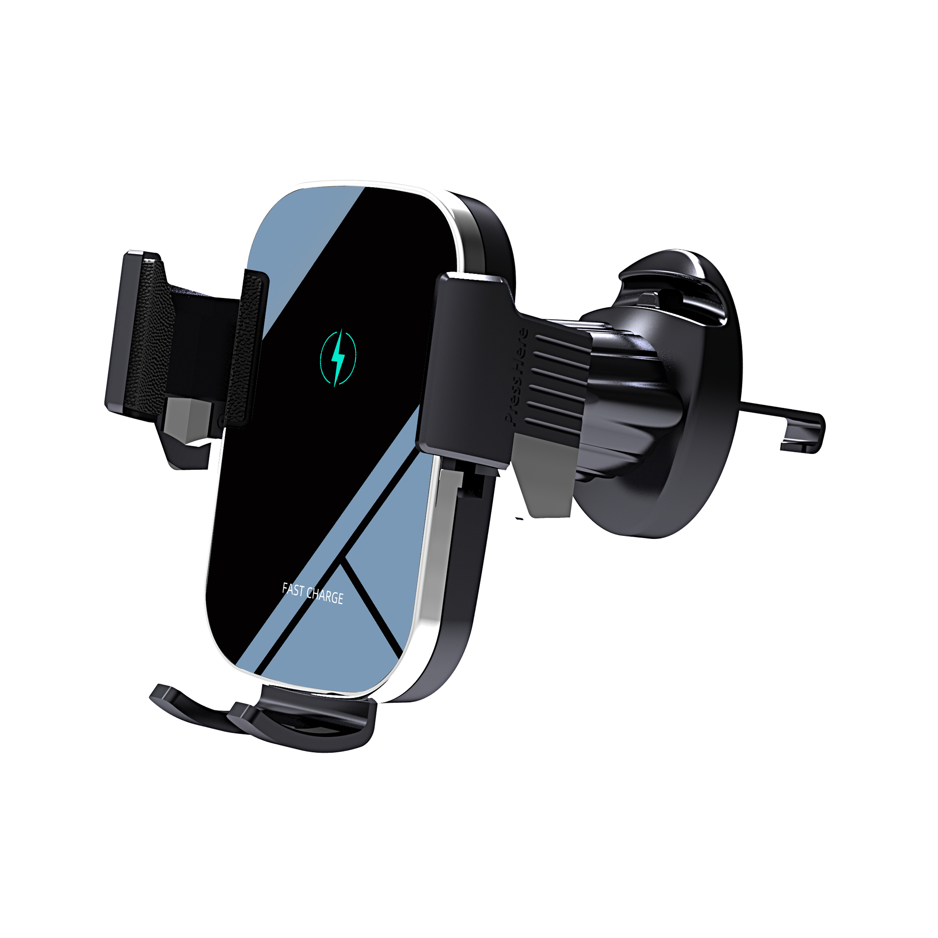 Car wireless charger mobile phone holder 15W Fast Wireless Car Charger for Iphone