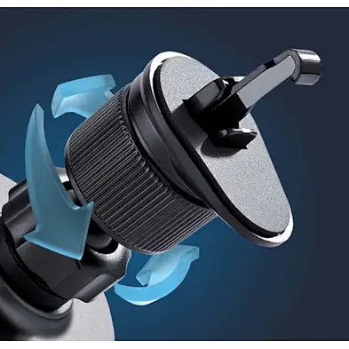 Magnetic Phone Holder Fast For With 15W Qi  Charging Car Wireless Charger
