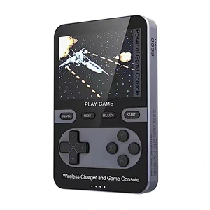 Fast Stand Wireless charger Power Bank For phoneMagnetic Charger function Retro video console handheld games for phone