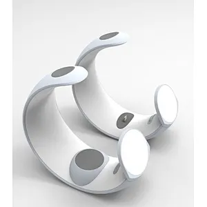 2024 new Unique design in the shape of the moon 20W 3 In 1 Magnetic Wireless Charger Stand For phone with night light