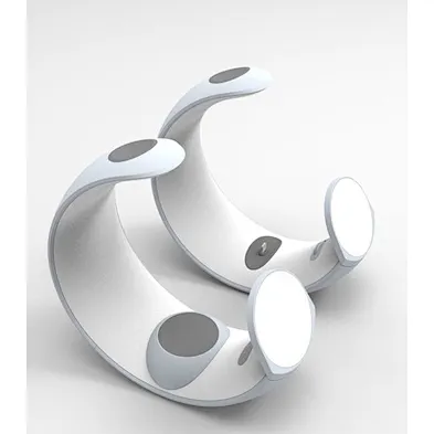 2024 new Unique design in the shape of the moon 20W 3 In 1 Magnetic Wireless Charger Stand For phone with night light