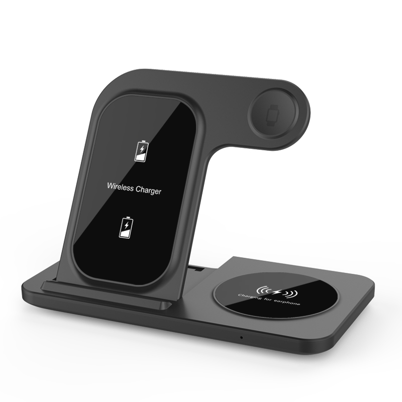 Charging 15W Fast Stand In Qi Three One Magnetic Mobile Phone Charge Holder Station 3 1 Wireless Charger