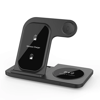 Charging 15W Fast Stand In Qi Three One Magnetic Mobile Phone Charge Holder Station 3 1 Wireless Charger