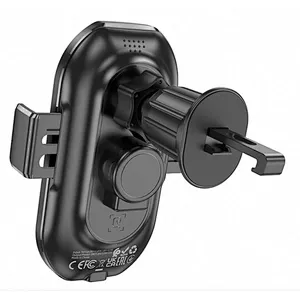Air Vent Mount Electric Wireless Charging Car Holder Mobile Cell Phone Holder With Adapters Suitable For Most Cellphones