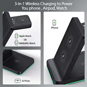 Phone Universal Qi Led Indicator Portable Light Fast Charging Wireless Charger For phone