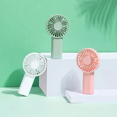 2024 hot With Logo Desktop Handheld Custom Fan Portable Mini Fan