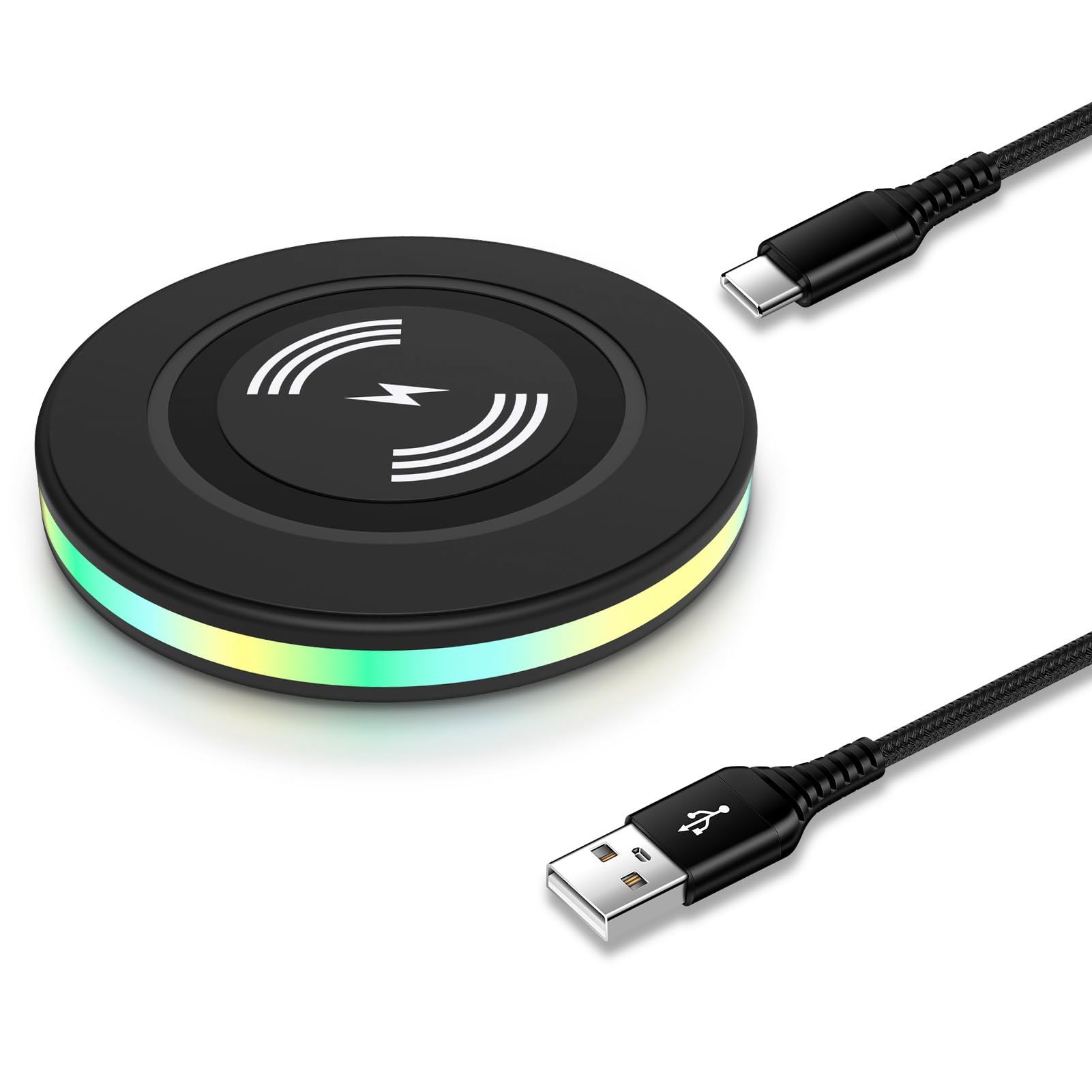 2024 15W Fast Charging Wireless Charger Pad Phone Charging Station for multifunction multifunction wireless charger