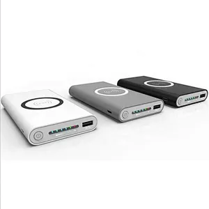 New Arrival 10000mAh Power Bank Portable Support Wireless Charging Powerbank External Battery Phone Charger Power Bank