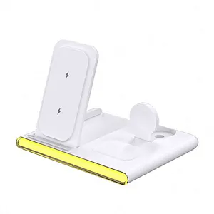 2024 NEW wireless charger Charging Port Table Night Light New Design Led Desk Lamp With Wireless Charger