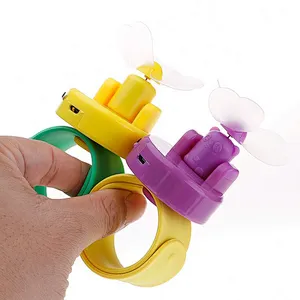 Cute Gift Fan Mini  portable cooler fan cartoon  mini usb wrist watch fan gift AY37