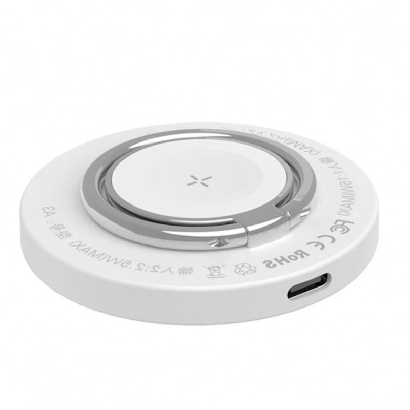 2024 portable Magnetic Stand For phone  Mini Wireless Charger 3 In 1 Foldable multifunction wireless charger