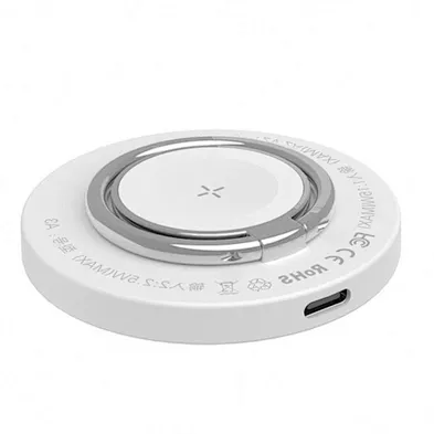 2024 portable Magnetic Stand For phone  Mini Wireless Charger 3 In 1 Foldable multifunction wireless charger