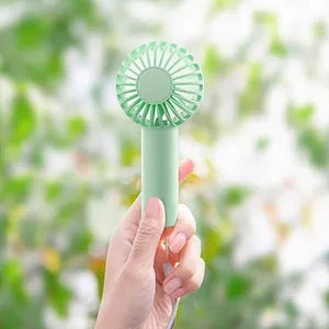 Customized Logo Small Size USB Cooling Fan Rechargeable Summer Battery Portable Air Cooling Usb Mini Fan