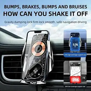 Automatic 15W For phone Car Phone Holder Wireless Charger