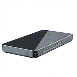 15W Magnetic Quick Charging Custom Phone Charging Holder Wireless Charger Qi Wireless Phone Charger