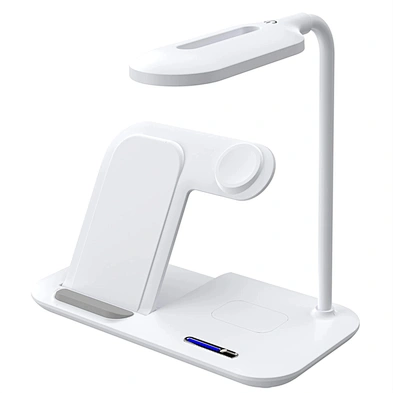Bed Side Desk Light 4 In 1 Atmosphere Magnetic Led Table Lamp With Wireless Charger H171