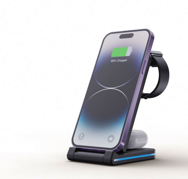 Multifunctional Foldable Wireless Charger 3 In 1 for Phone