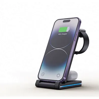 Multifunctional Foldable Wireless Charger 3 In 1 for Phone