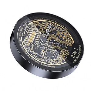 2024 high quality Magnetic 15W  Transparent Wireless Charger 3 In 1