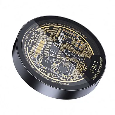 2024 high quality Magnetic 15W  Transparent Wireless Charger 3 In 1