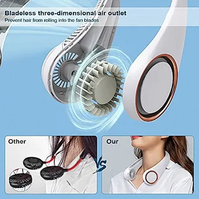2024 hot sale small fan Outdoor sports  Portable Mini For Usb Fans Mini Sport  Potable Neck Fan