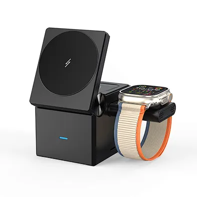 Charging Quick Custom Fast 15W Three-In-One Magnetic Wireless Charger
