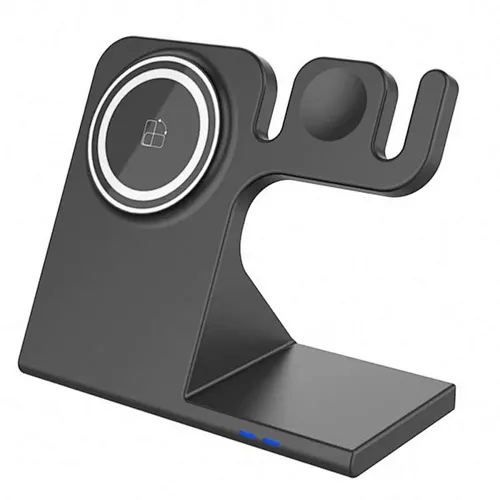 Fast Dock 3In1 2024 New Charger 15W Stand Phone Holder Magnetic 3 In 1 Wireless Charger unique design wireless charger