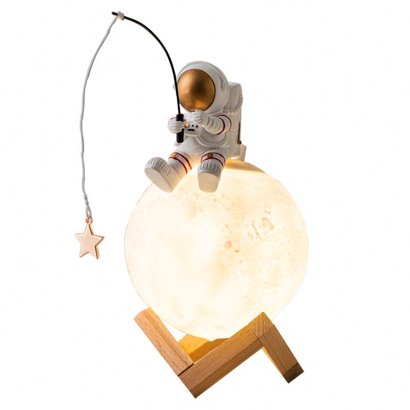 JEDI Modern Home Decoration Mini Humidifier Night Light Decoration Astronaut Bedroom Decoration Gift