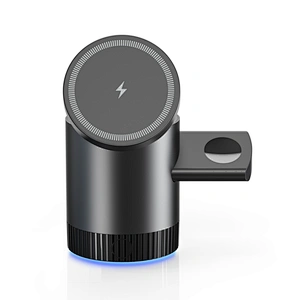 2024 new high quality multifunction fast charger 15 New Arrived 3 In 1 Cube Wireless Charger