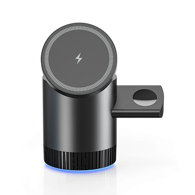 2024 new high quality multifunction fast charger 15 New Arrived 3 In 1 Cube Wireless Charger