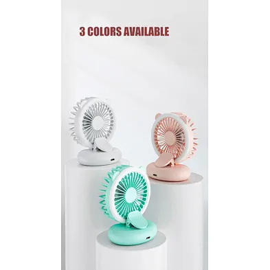 Portable Personalised Led Custom Message Handheld Mini Fan
