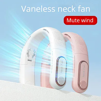 Factory direct sale Mini usb Cooling  Outdoor neckband Rechargeable Sport portable fans bladeless portable neck fan
