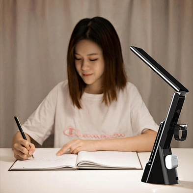 2021 15w table led night light phone wireless charger lamp clock for watch earphones HL5530