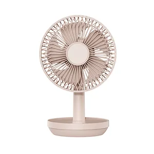 Simple Design Mini Portable Battery Powered Desktop Working Rechargeable Table Fan